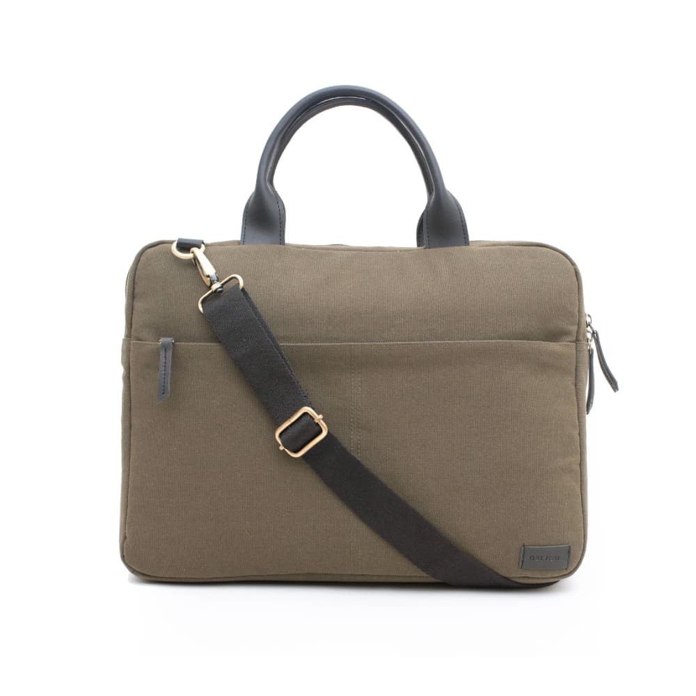 Oblique Denver Laptop Messenger Bag Olive