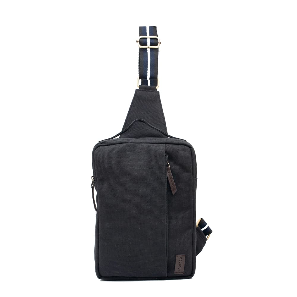 Oblique Kross Sling Bag Black