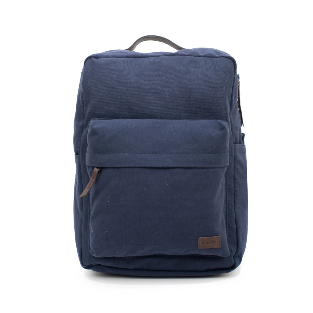 Oblique Texas Laptop Backpack Navy