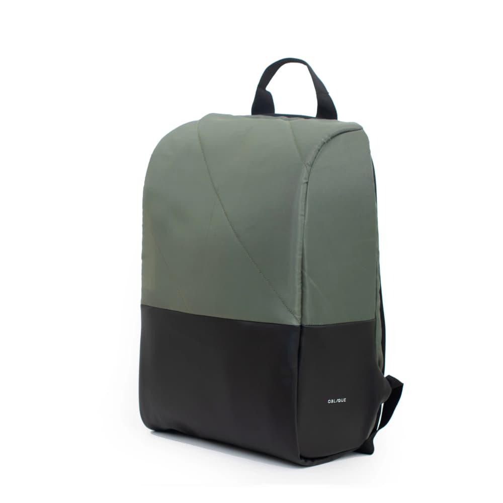 Oblique Raven Laptop Overnighter Backpack Olive