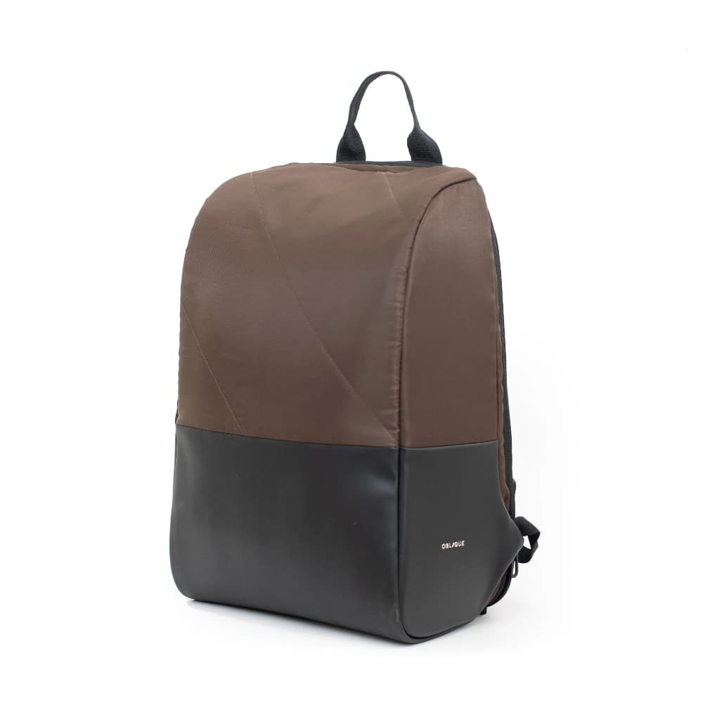 Oblique Raven Laptop Overnighter Backpack Brown