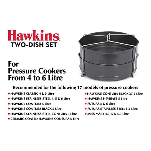 Hawkins ADS5 Hard Anodised Two Dish Set