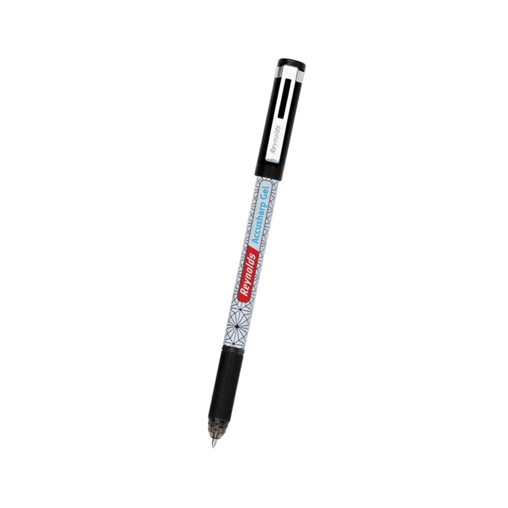 Reynolds Accusharp Gel Pen Black