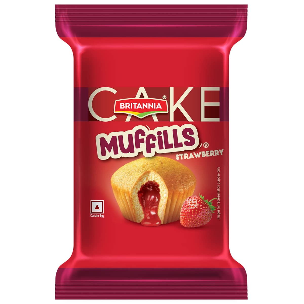 Britannia CAKE Britannia Strawberry Muffills 30g