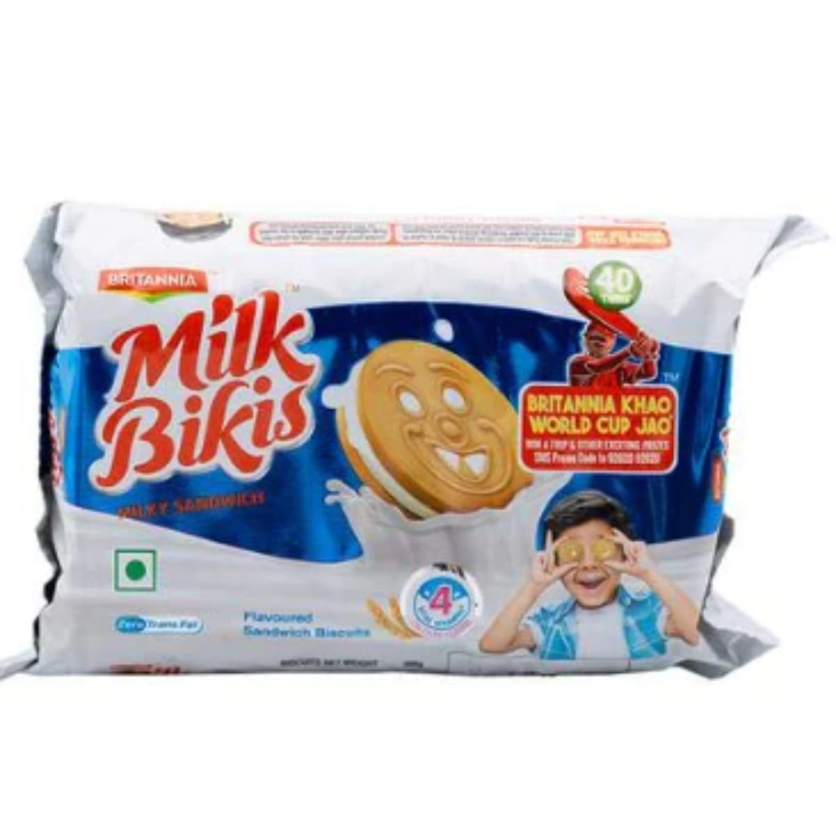 Britannia Milk Bikis Milk Cream 44G