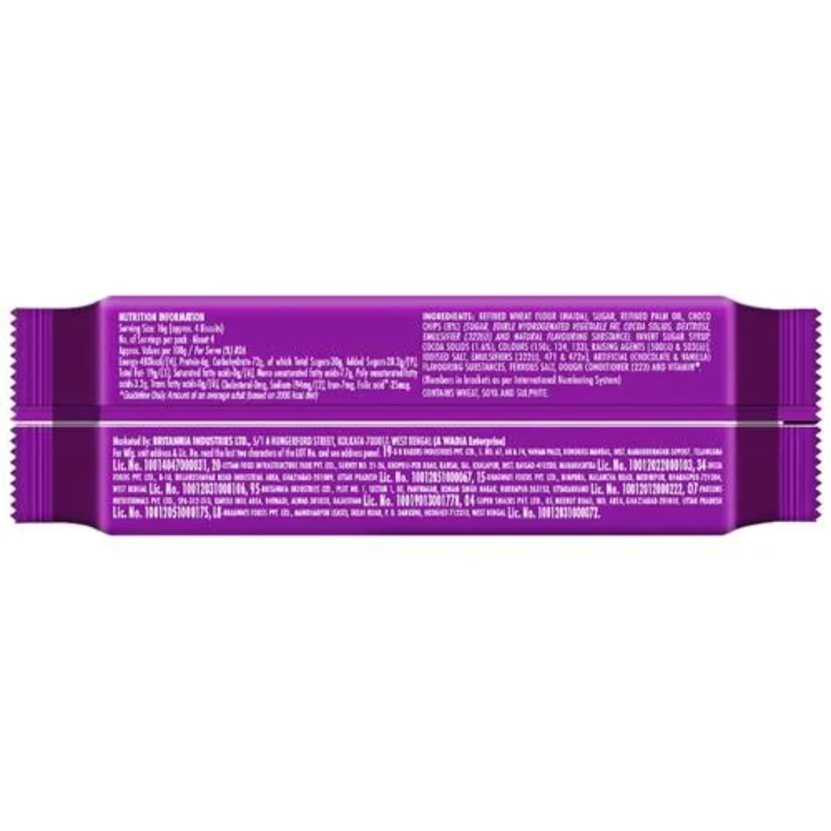 Britannia Tiger Krunch Choco Chips Biscuits 63 g