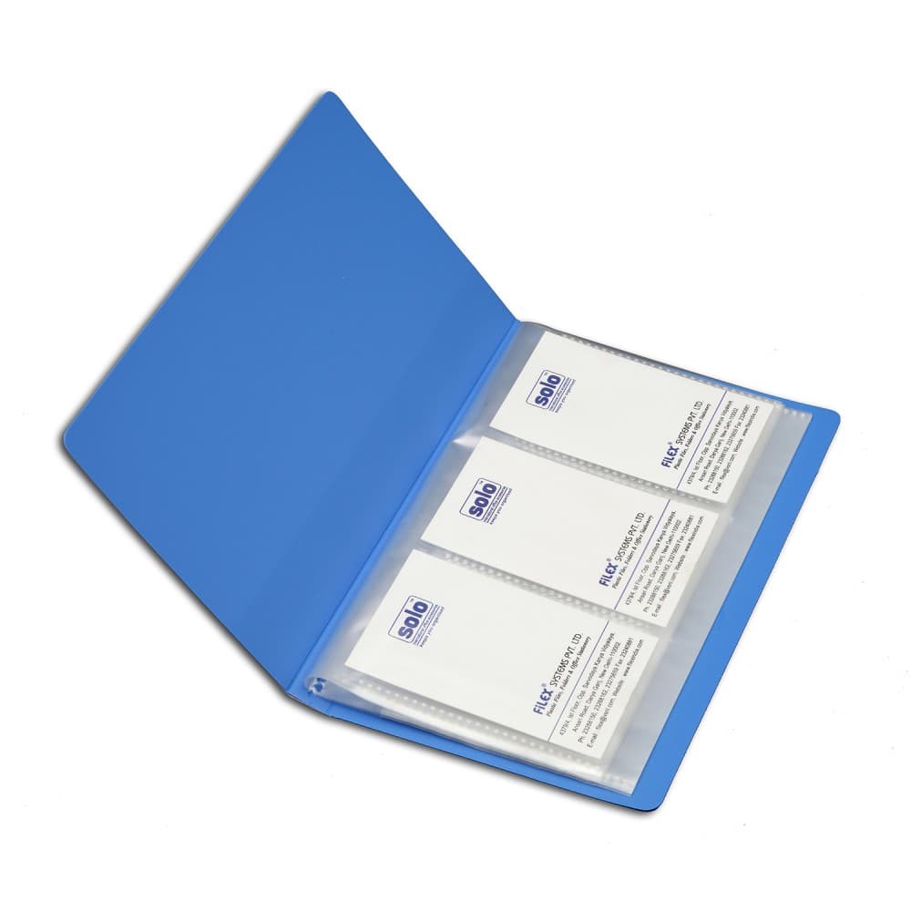 Solo Business Card Holders - 120 cards Pack of 2