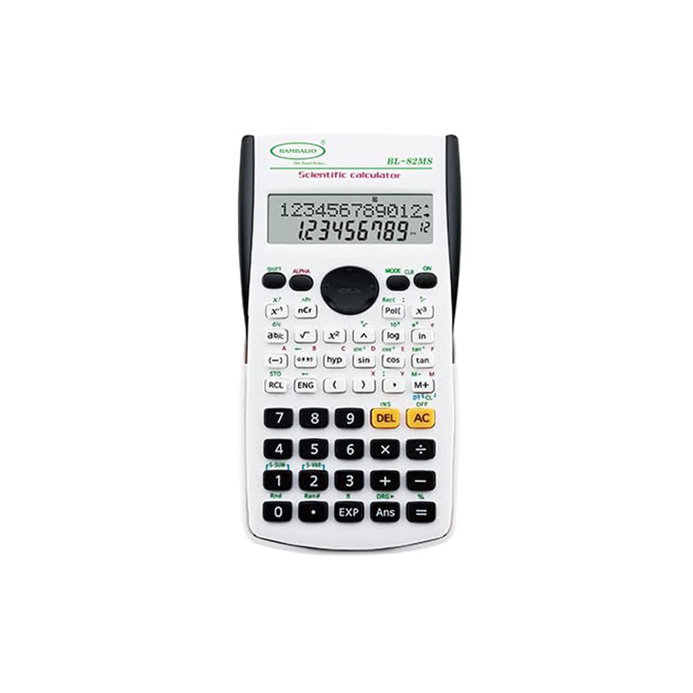 Bambalio 82Ms 2 Line Display Scientific Calculator