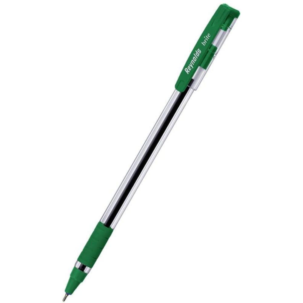 Reynolds Brite Ball Pen Green Pack Of 5