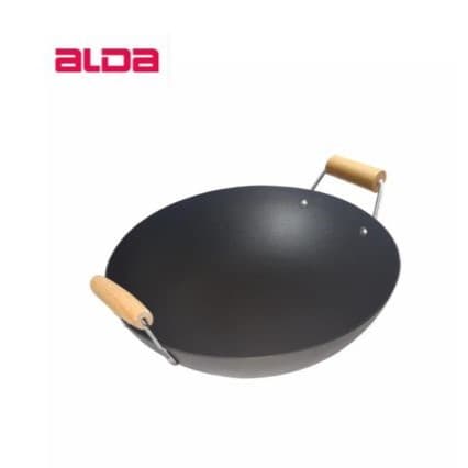 Alda Carbon Steel Kadhai 30Cm