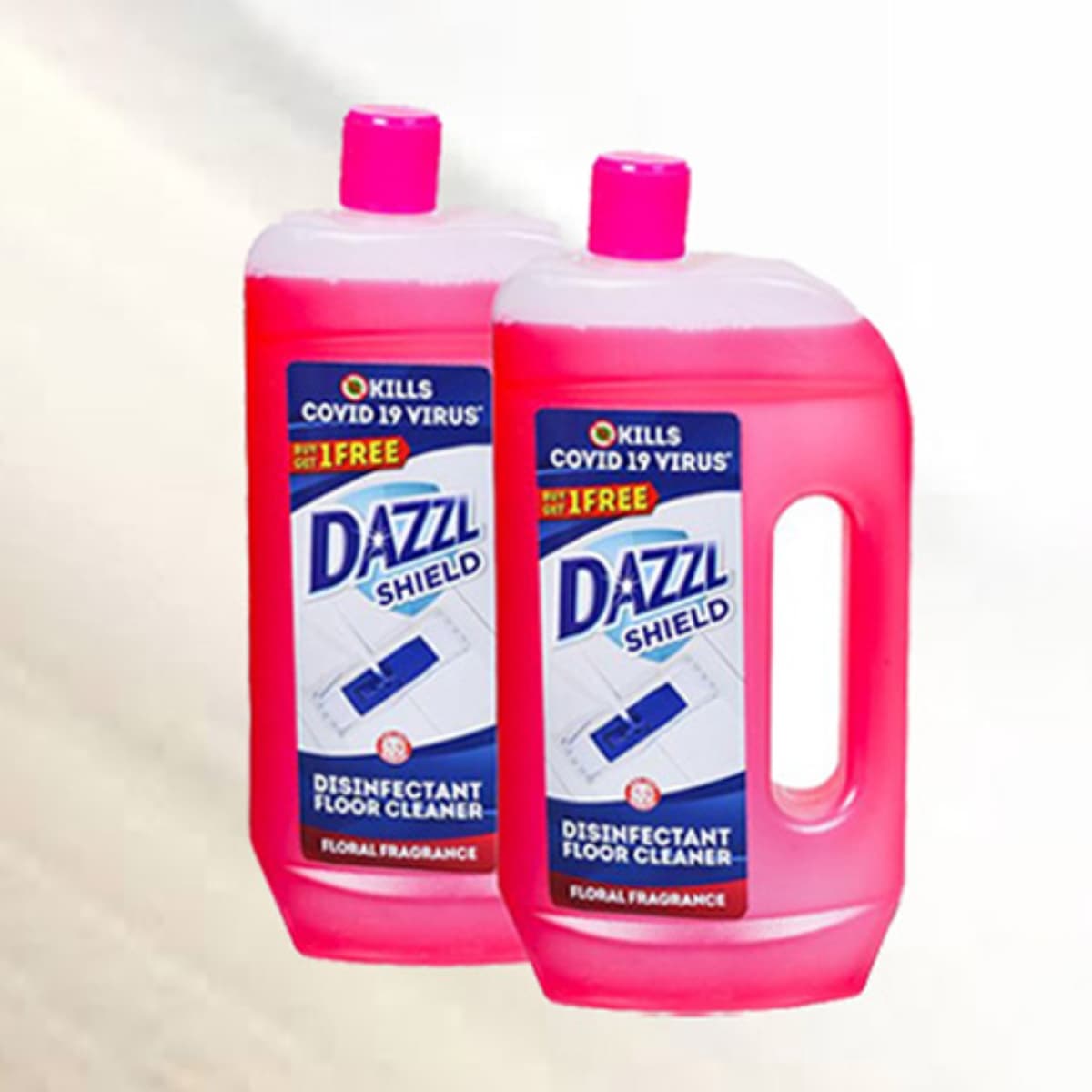 Dabur Dazzl Floor Cleaner Floral 500ml (1+1)