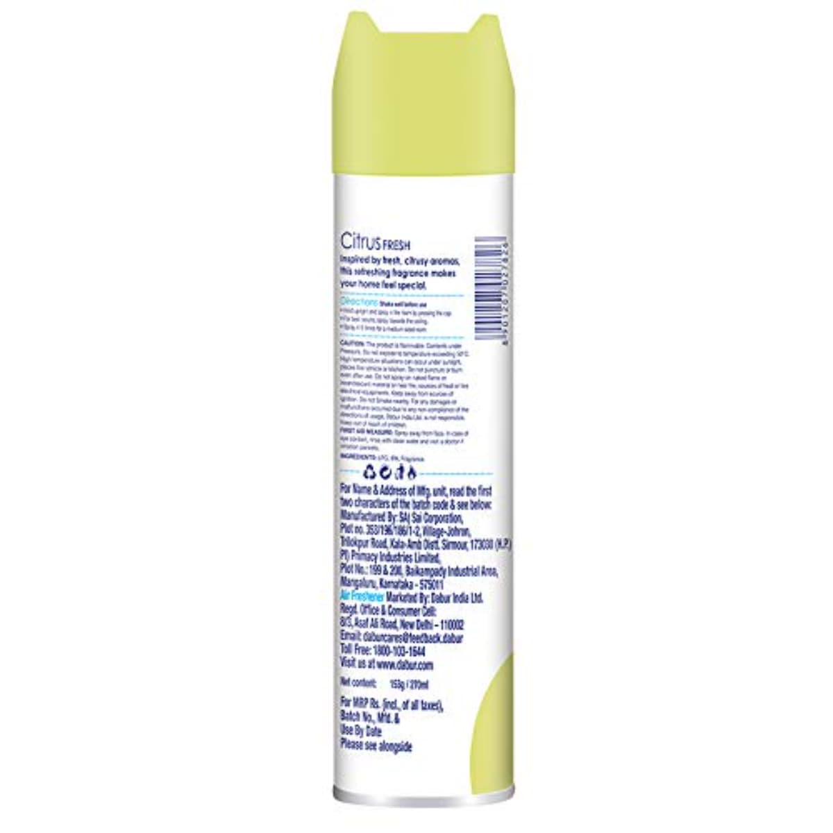 Odonil Aerosol Citrus Fresh126g