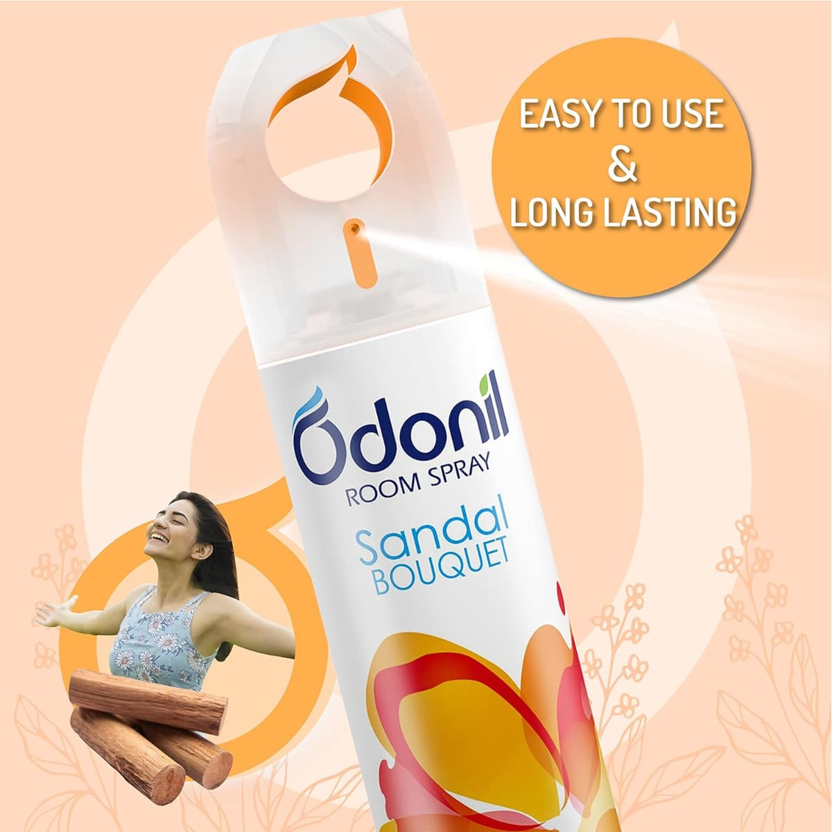 Odonil Aerosol Sandal Bouquet 126g