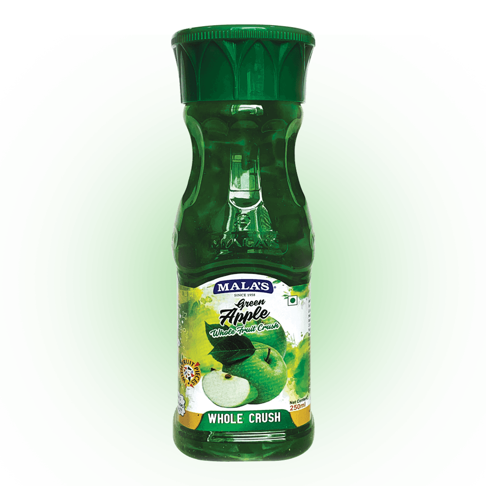 Mala'S Green Apple Whole Crush 250Ml Pet Bottle