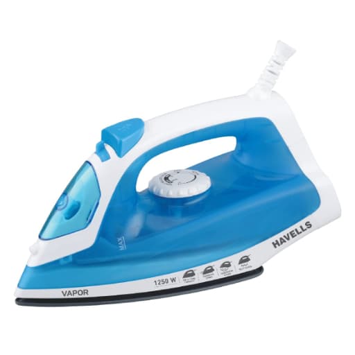 Havells Vapor 1250 W Steam Iron (Blue)