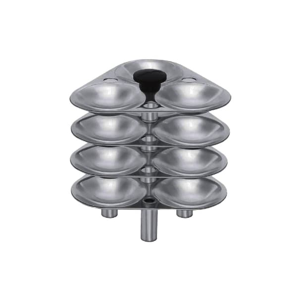 Hawkins Aluminium Idli Stand 3L - 12 Mini Idlis