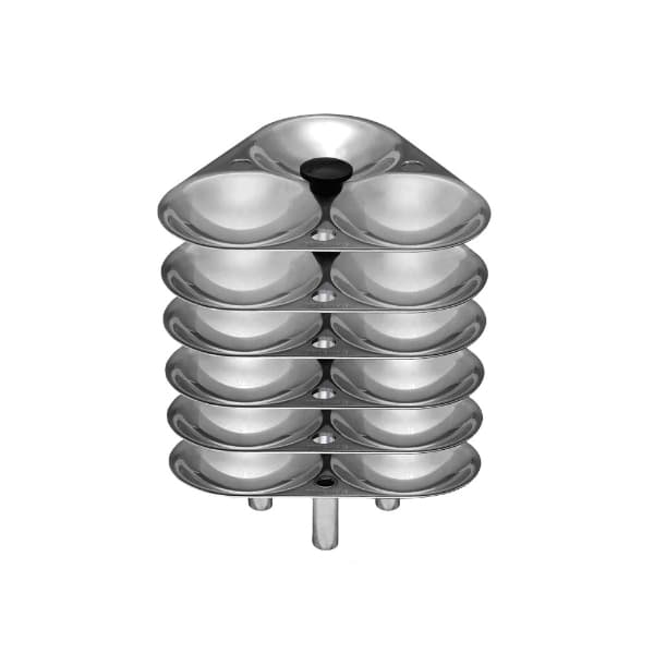 Hawkins Aluminium Idli Stand For 6.5L - 18 Idlis