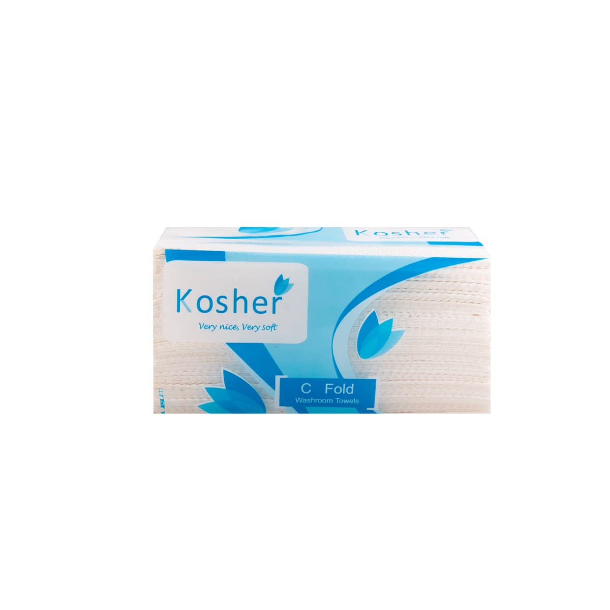 Kosher C Fold Paper Tissue (20 x 28 cm) - 34 GSM 1 Ply