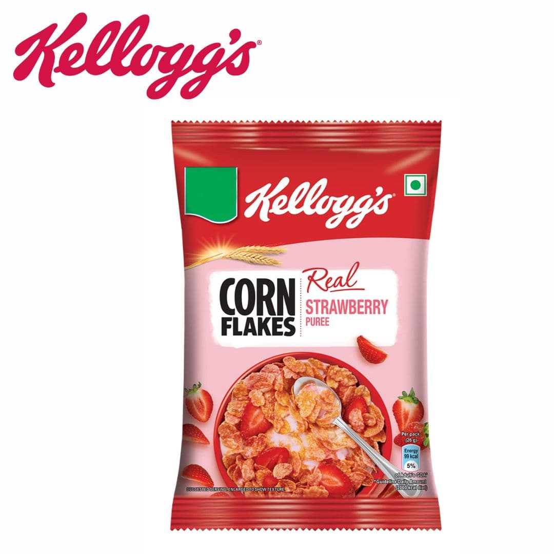 Kelloggs Corn Flakes Strawberry 26g