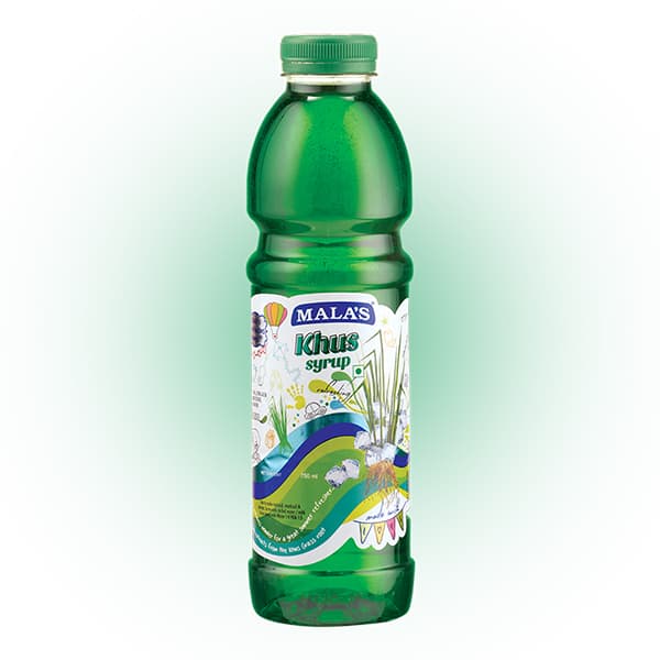 Mala's Khus Syrup 750ml Pet Bottle