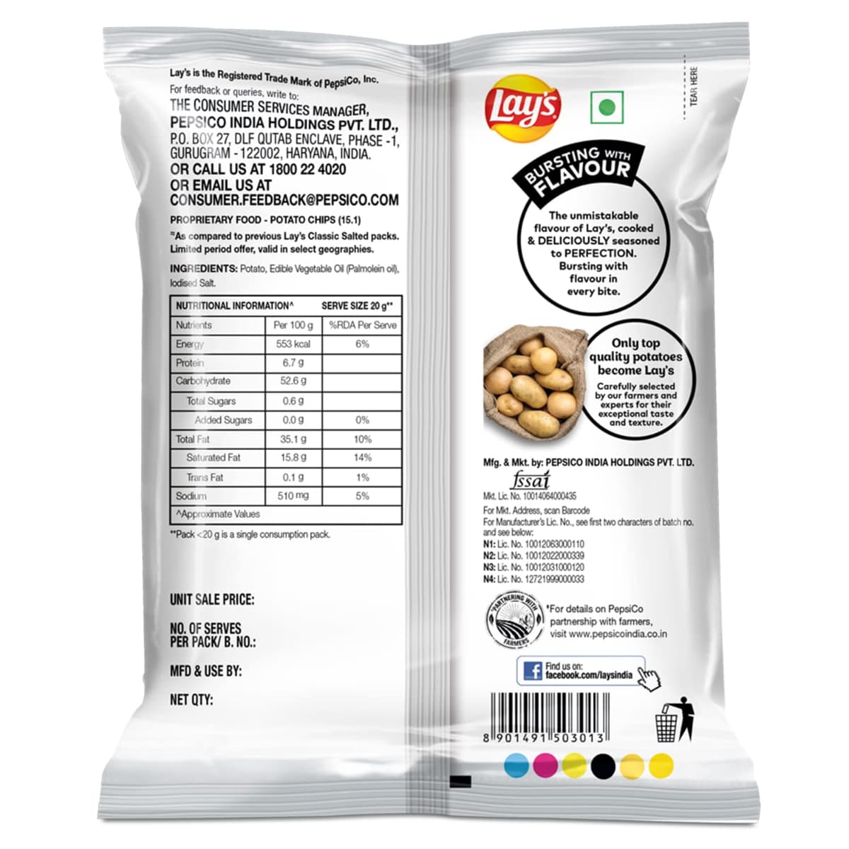 Lays Classic Salt 24g