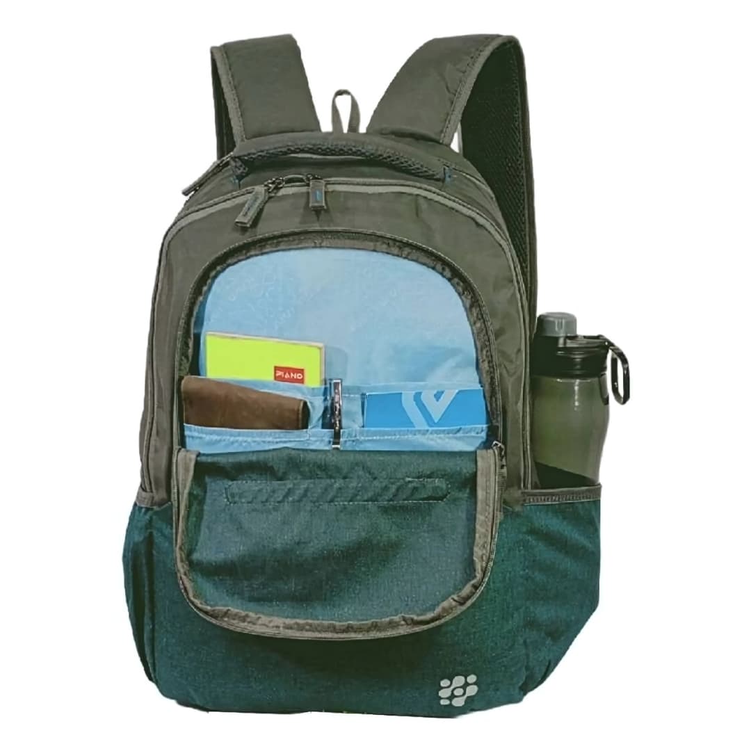 Kamliant Maverick Laptop Backpack Teal/Grey