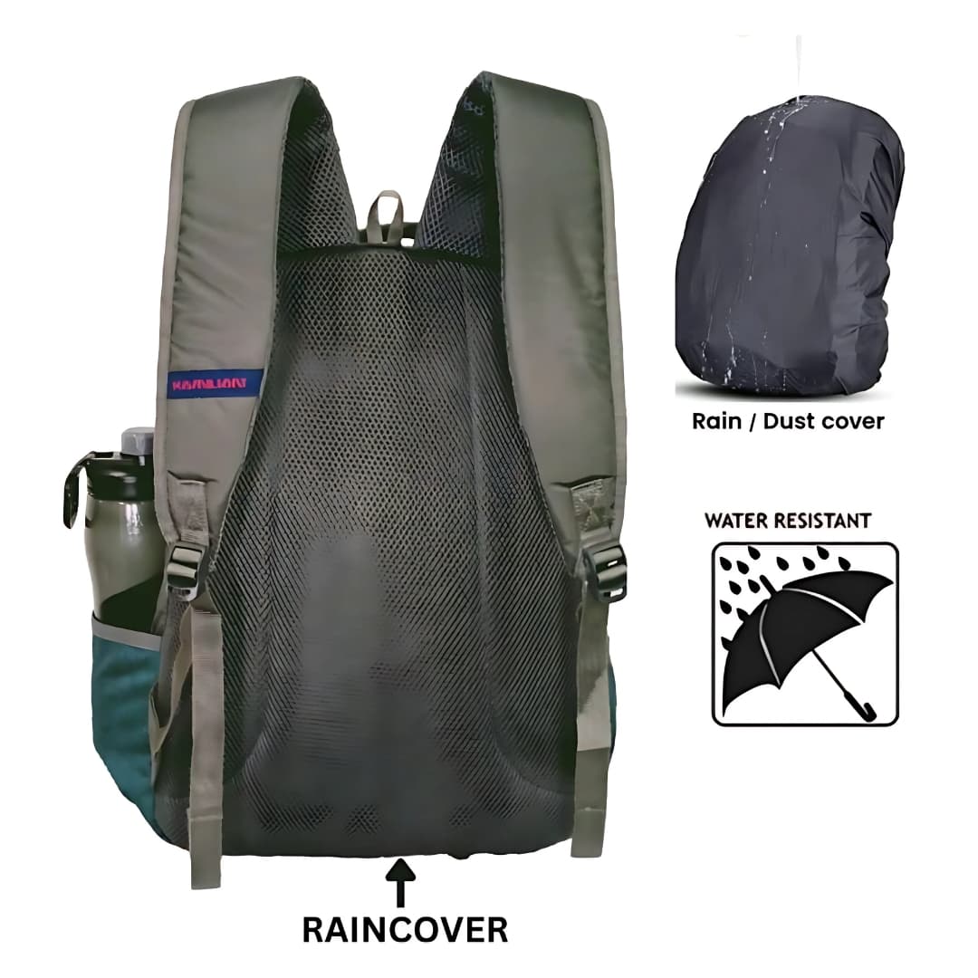 Kamliant Maverick Laptop Backpack Teal/Grey