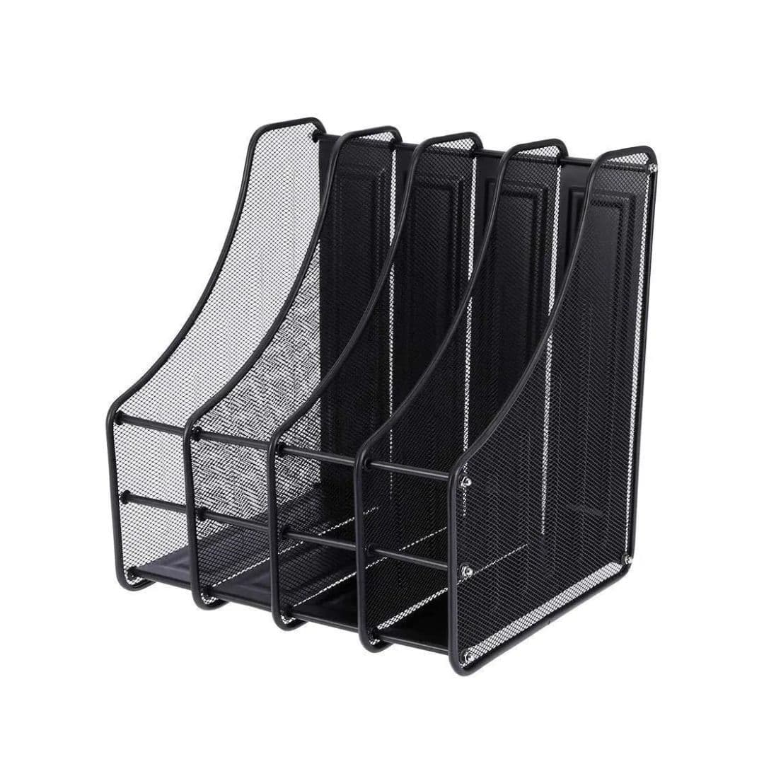 Music 555 Mesh Wire Magazine Rack � 4 Tier | Stylish Storage