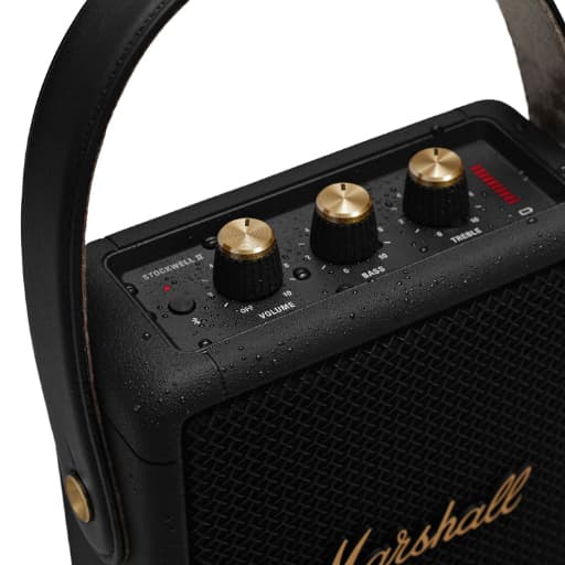 Marshall Stockwell ll Speaker (Black & Brass)