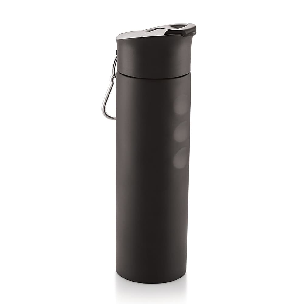 BeHome Groove Steel Bottle Capacity 750Ml Black