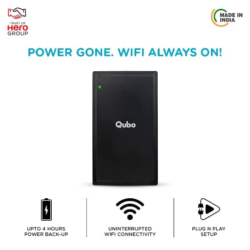 Qubo Mini Ups 12V Wifi Router