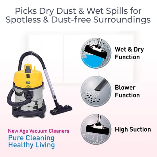 Kent Wet And Dry Vacuum Cleaner Ksl-612