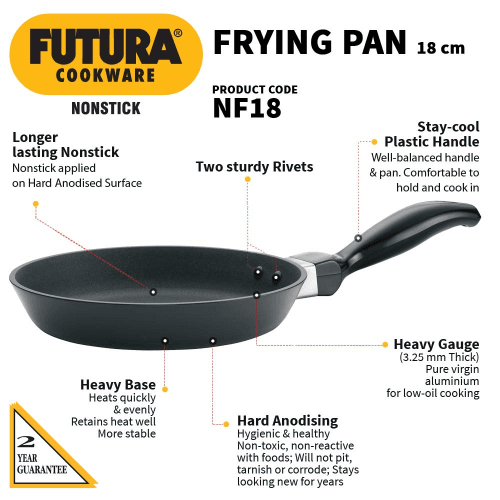 Hawkins NF18 Futura Nonstick Frying Pan