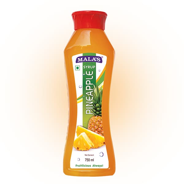 Mala's Pineapple Syrup 750ml Pet Bottle