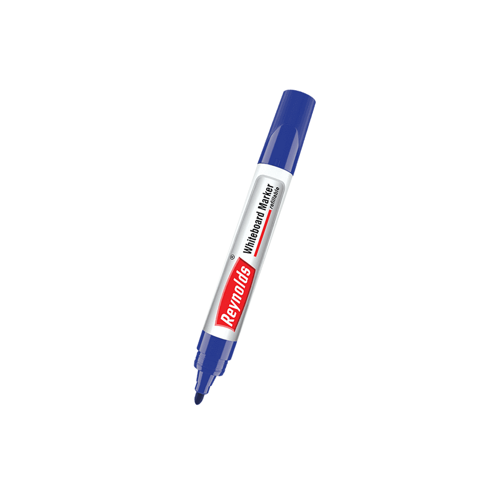 Reynolds White Board Marker Blue Pack Of 10