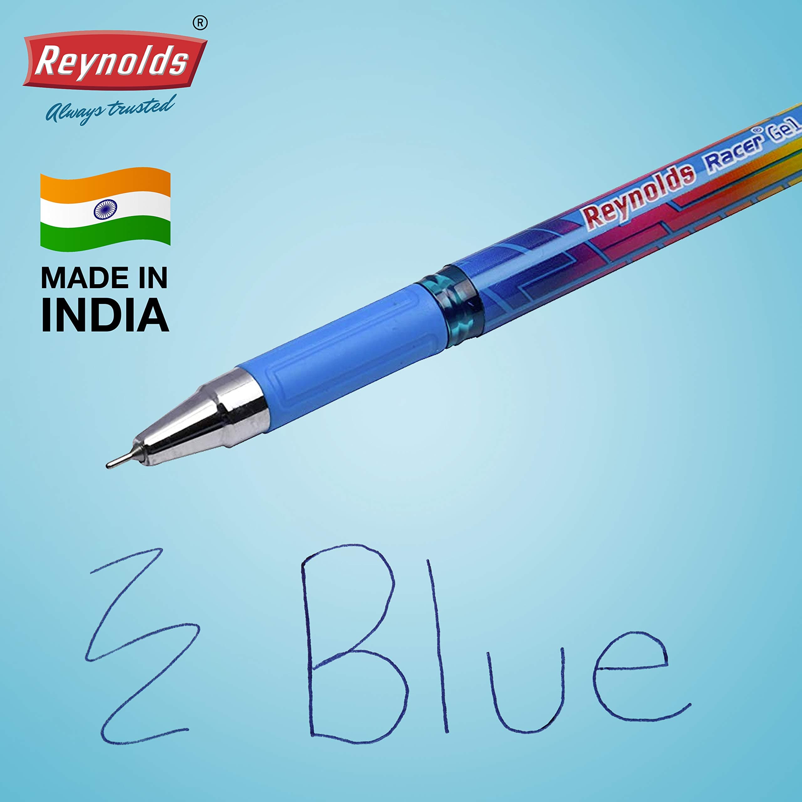 Reynolds Racer Gel Sporty Pen Blue