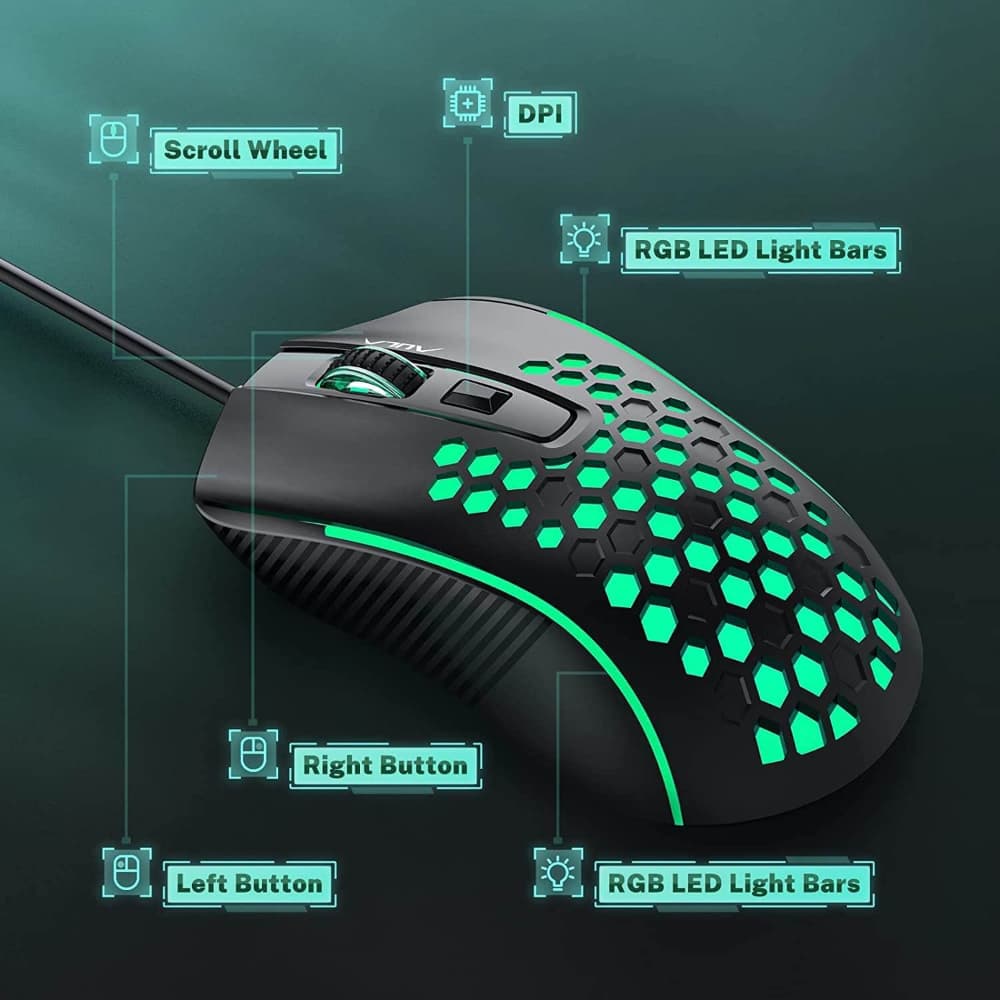 Aula Wired gaming mouse 4 keys