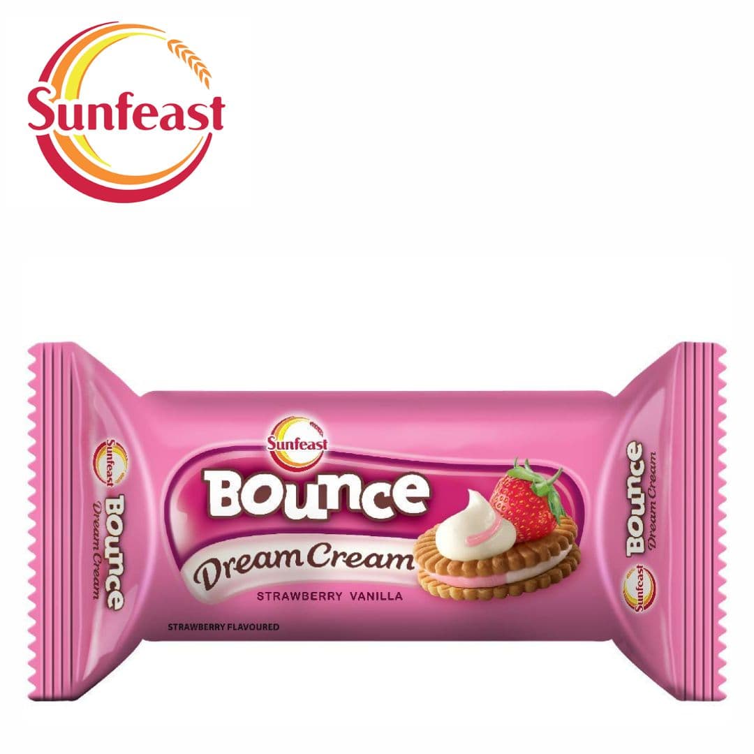 Sunfeast DREAMCREAM STRAWBERRY VANILLA 60G