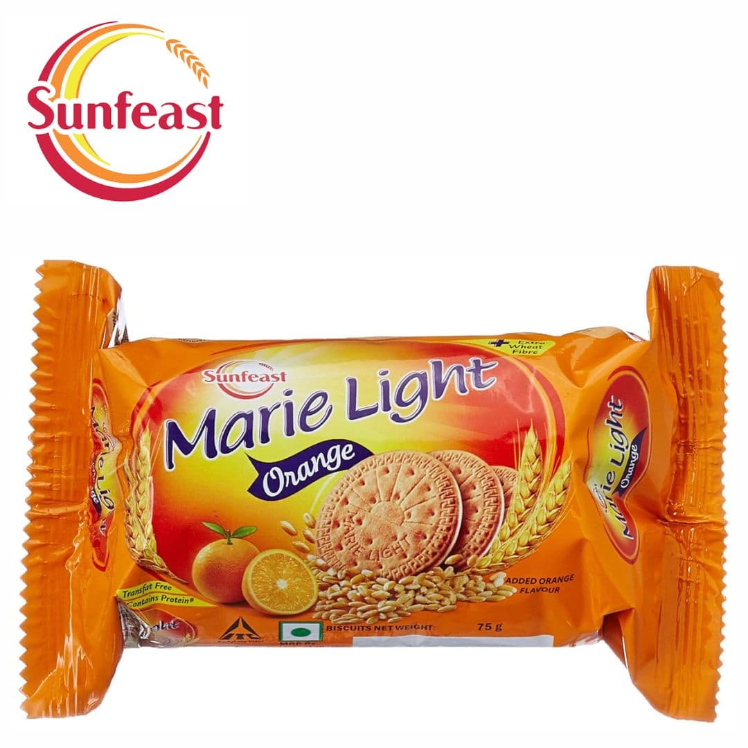 SUNFEAST MARIE LIGHT ORANGE 75G