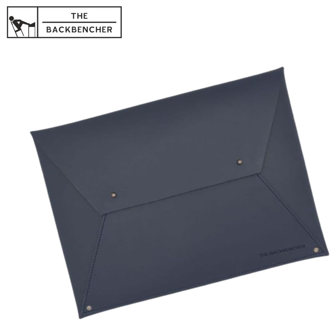 Backbencher Navy Cambridge Laptop Sleeve