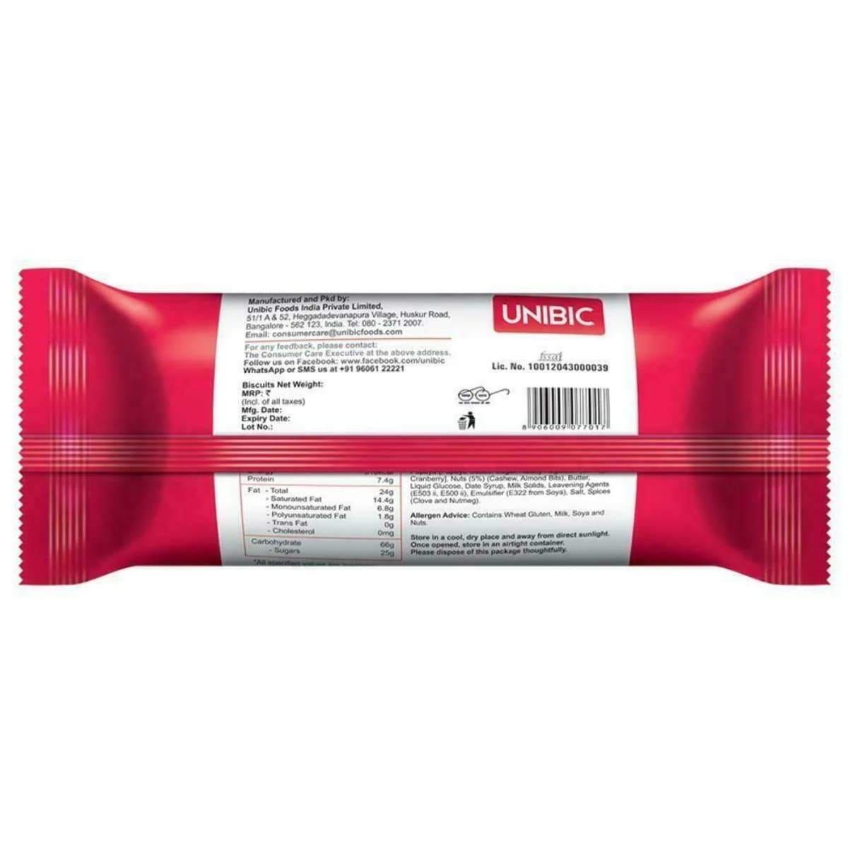 Unibic Fruit & Nut Cookies 75G Pack of 3