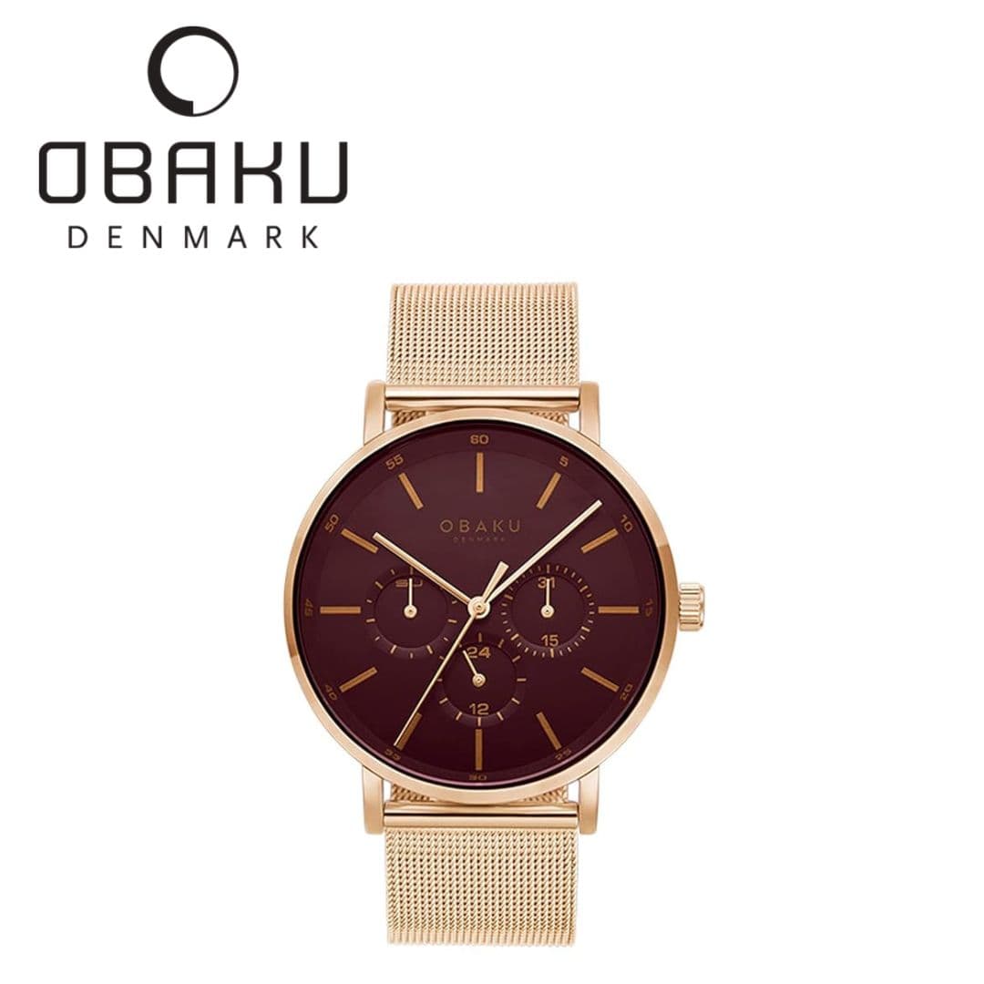 Obaku Ege Ruby Men Watch - V246GMVDMV