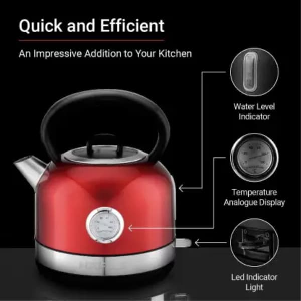 Hafele Dome Kettle-Red