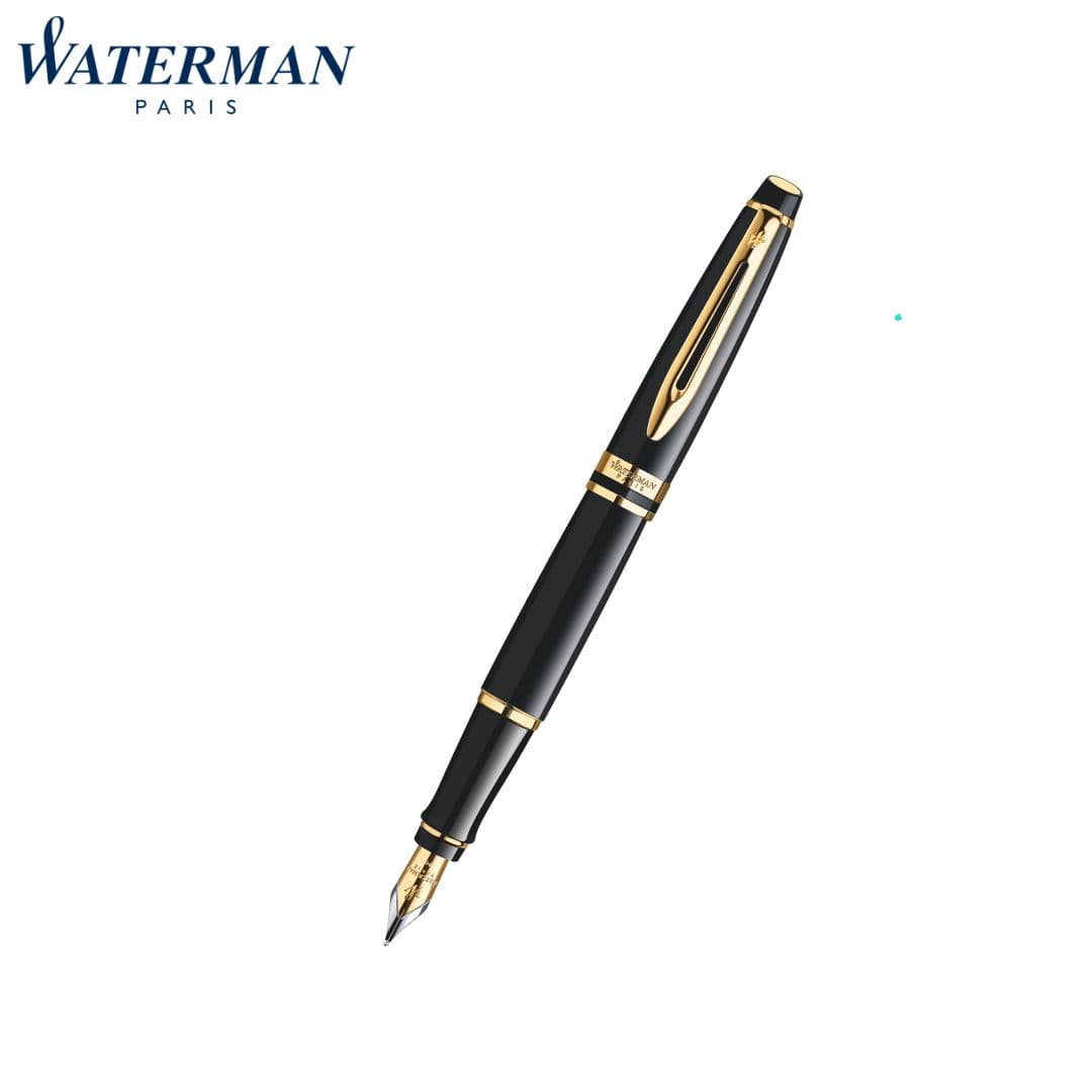 Waterman Expert Mars Black Gt Fountain Fine Nib Pen