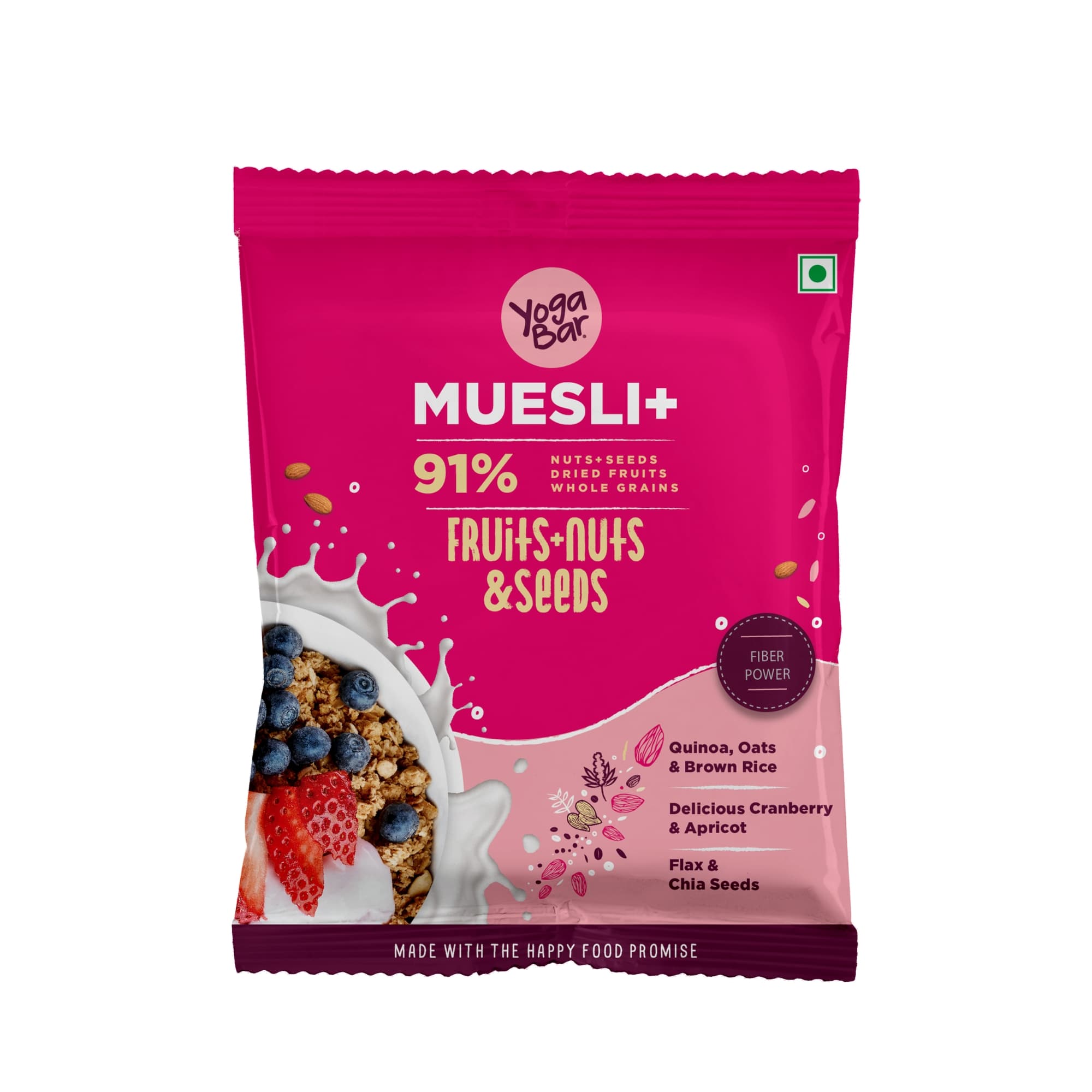 Muesli - Fruits Nuts and Seeds - 40g