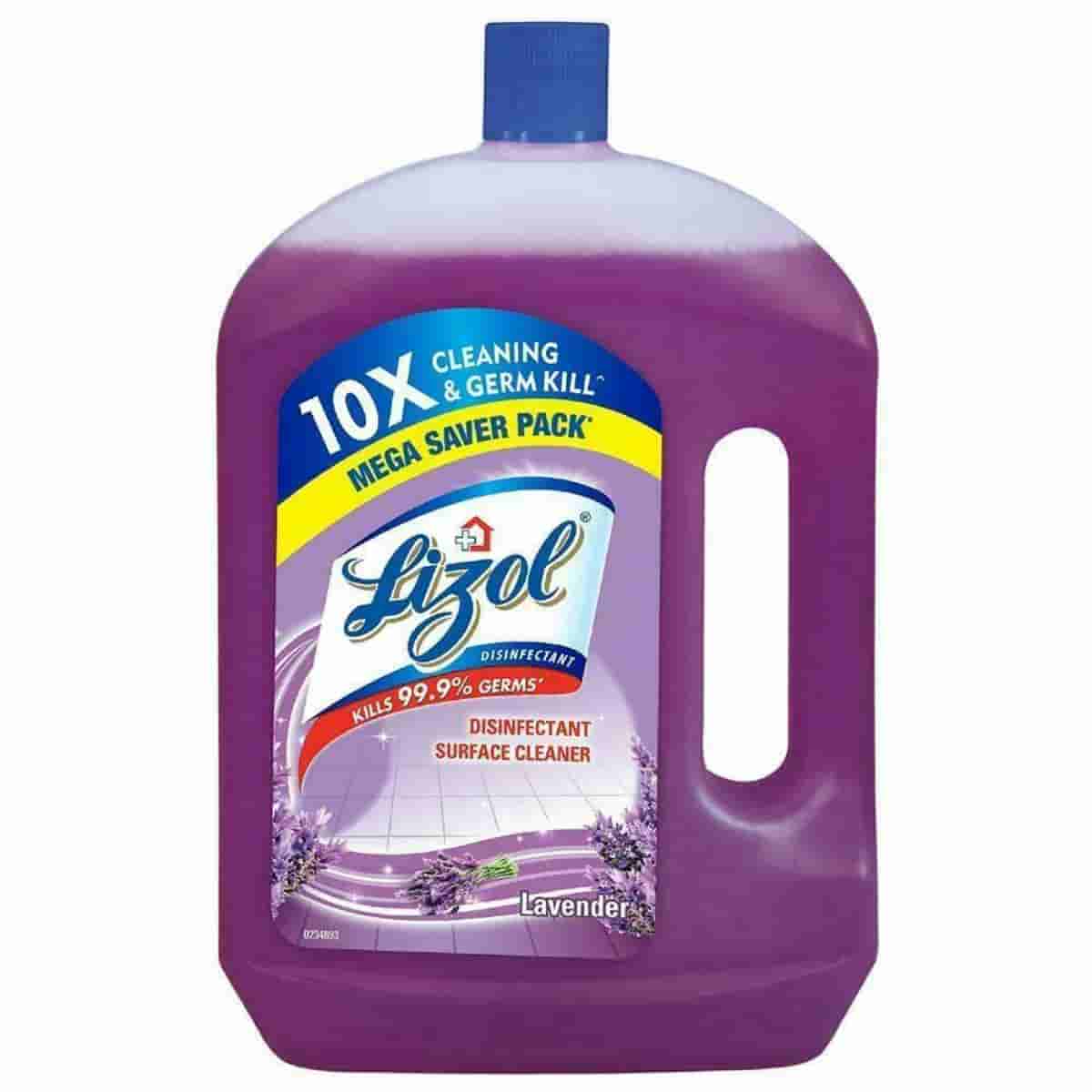 Lizol Disinfectant Surface Cleaner Lavender 2 L
