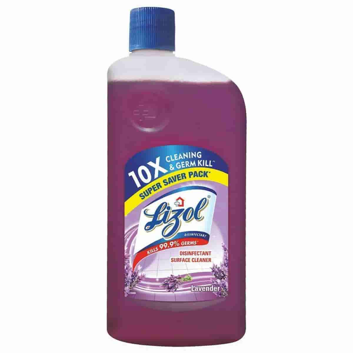 Lizol Disinfectant Surface & Floor Cleaner Lavender 975 ml